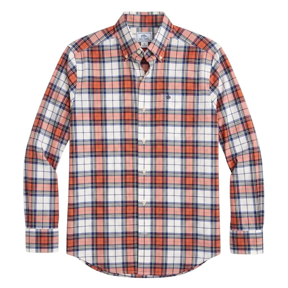 Southern Tide Plaid Flannel Shirt Men's Size Small